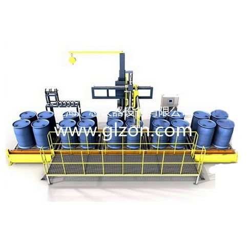 30L液體敞口全自動灌裝油漆灌裝機 30L液體敞口全自動灌裝油漆灌裝機