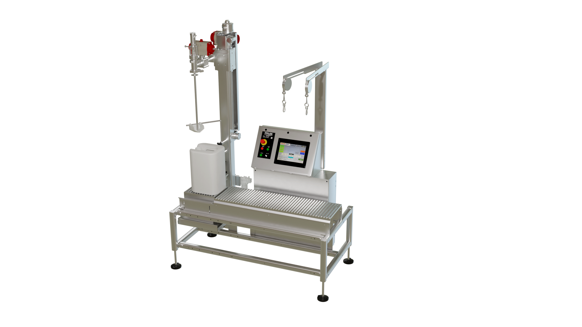 Semi-Automatic PLUS Electronic Net Weight Filling Machine “Semi-automatic