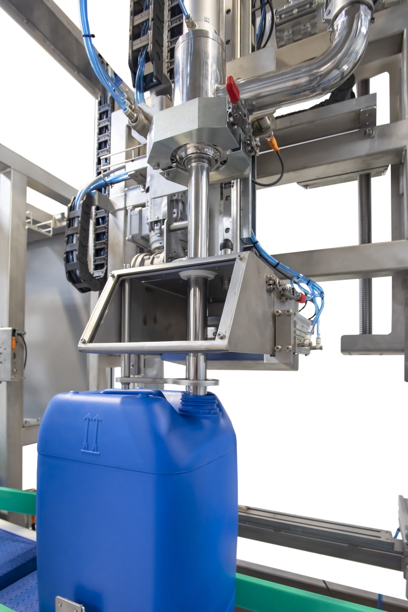 Semi-Automatic Jerrycan and Pails Filler Semi-auto jerrycan filler