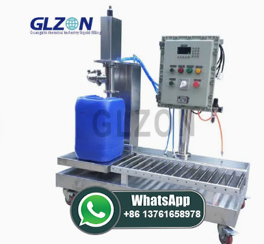 Single-Head Semi-Auto Capping Filling Machine for 1-25L Capping Filling Machine