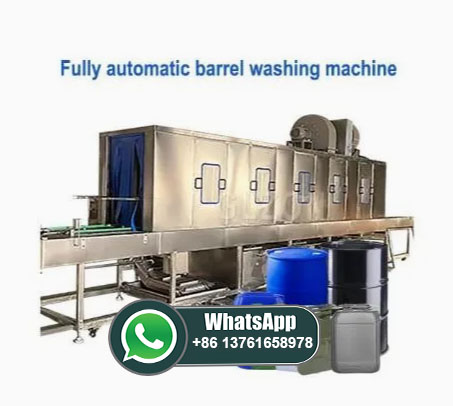Automatic 5 Gallon Drinking Water Barrel Line Washing Machine Barrel Line Washing Machine