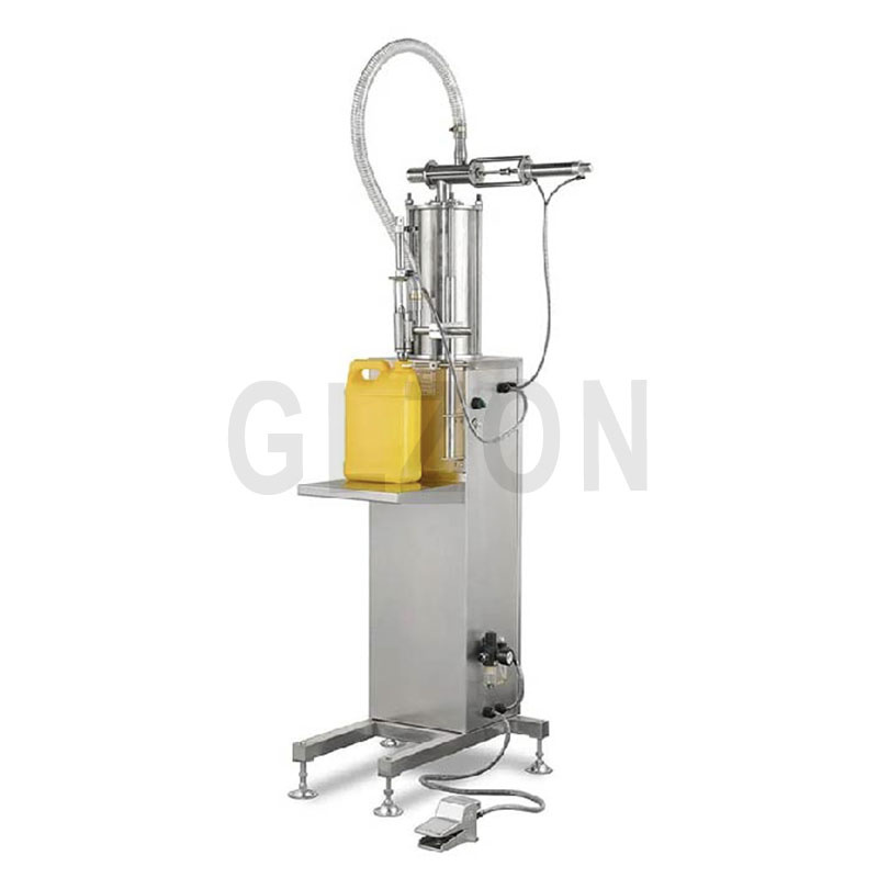 SINGLE HEAD SEMI AUTO VOLUMETRIC FILLING MACHINE semi-auto volumetric filler