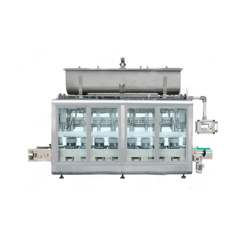 Canister filling machine canister filling machine