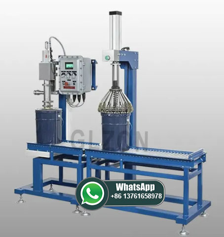 Automatic Capping and Weighing Filling Machine 18L Coupling Agent/Exhaust Gas Purification Liquid Weighing Filling Machine