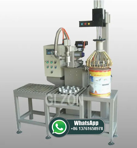 Semi-Automatic Capping Filling Machine for Filling 1-25L Maltose/Acrylic Resin Capping Filling Machine