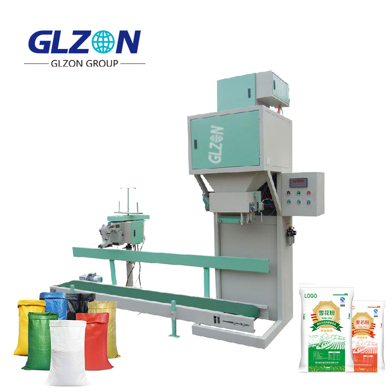 Open Mouth Bag Filling System for 25kg Cement, Sand, and Gypsum Powders Automatic Open Mouth Bag Filling Machine