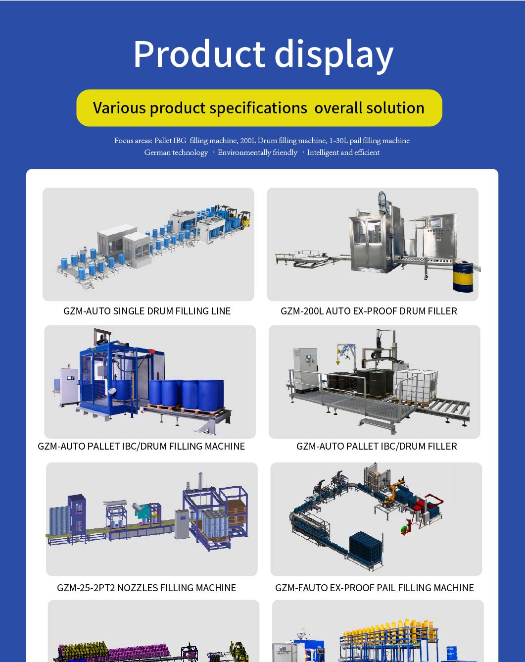 Drum Filling Machine