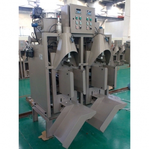 Pneumatic Valve port Packaging Equipment with bag push device