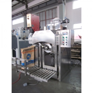 Pneumatic all stainless steel 25kg sugar valve bag filling machine manufacturer