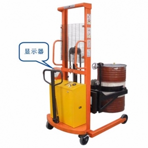 Electric lift drum filling scale