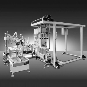 25升自動貼標(biāo)灌裝機(jī) 茶飲料灌裝機(jī) 無菌熱灌裝機(jī)