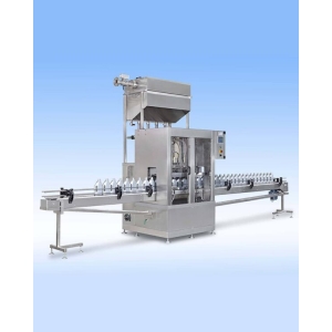 Auto Inline 4 Nozzles Volumetric Filling Machine