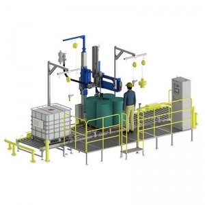 噸桶自動(dòng)稱(chēng)重灌裝機(jī) IBC桶灌裝機(jī)