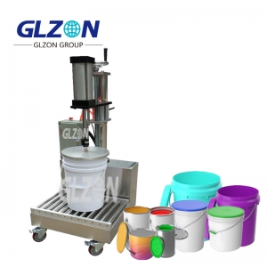 20L Gallon Pail Capping Line with Cap Press and Lid Sealer