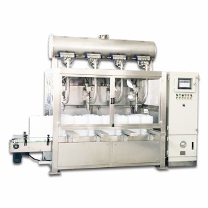 Fully Automatic 4-Head Liquid Filling Machine - 500 BPH High-Speed Scale