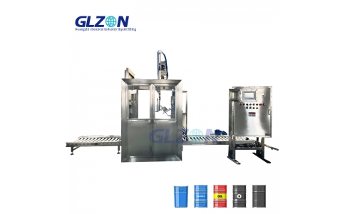 Factory Direct Supply Wall Paint Auto Inline 200L Drum Filling Machine