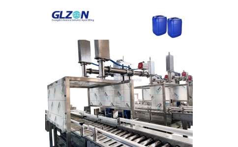 2 Nozzles Inkjet Ink Weight Filling Machine and Cap Press Station