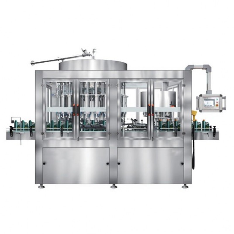 GZM-20-8旋轉活塞式灌裝封蓋一體機