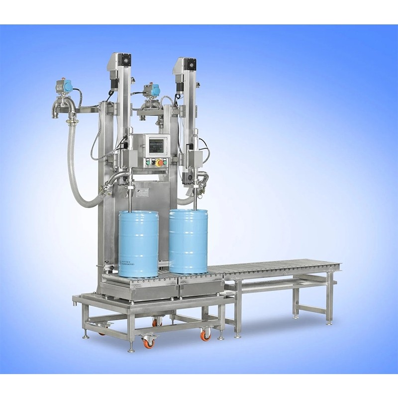 雙速灌裝機(jī) 大流量蠕動泵化肥溶劑灌裝機(jī)