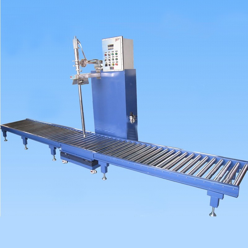 200升防腐涂料灌裝機設備生產廠家 200L防爆液下式灌裝機生產線