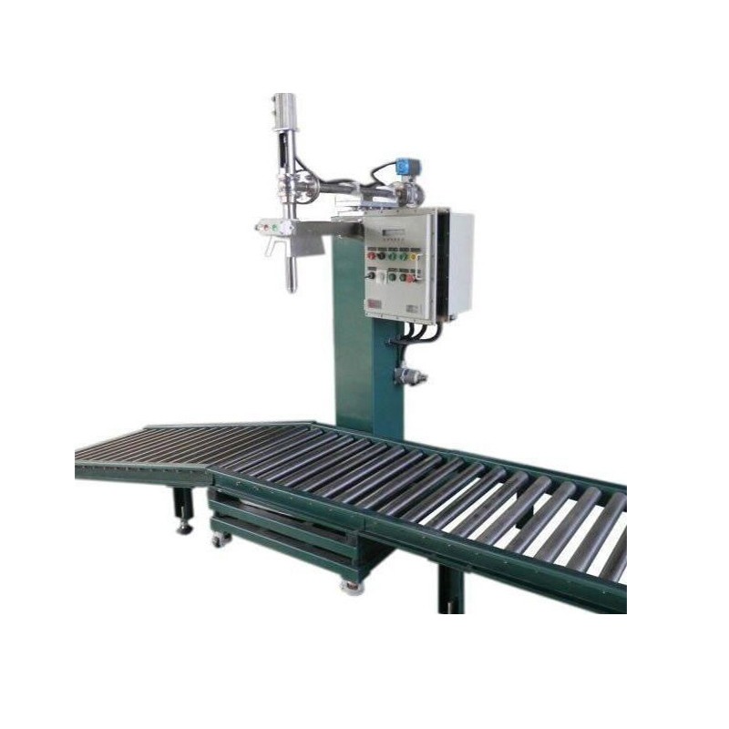 石化液體灌裝機(jī)設(shè)備生產(chǎn)廠家 500L儲槽防爆液下式灌裝機(jī)