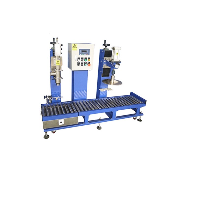 多彩漆包裝機 20KG抗腐蝕包裝機