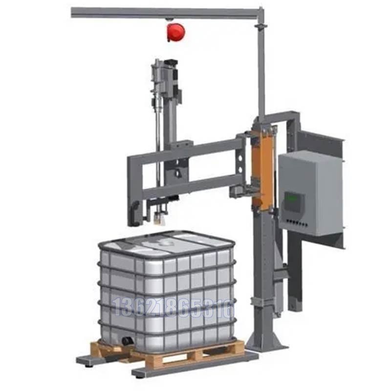 1000L噸桶緊湊型灌裝機 化學(xué)液體灌裝機