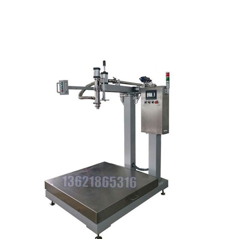 強(qiáng)酸強(qiáng)堿灌裝機(jī) 1000L噸桶石化液體灌裝機(jī)