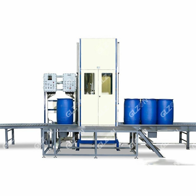 染料壓蓋機(jī) 200L雙槍雙計(jì)量壓蓋機(jī)