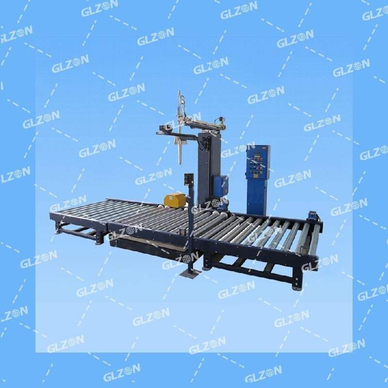 1000L噸桶自動旋蓋包裝機(jī) 防凍液包裝機(jī)