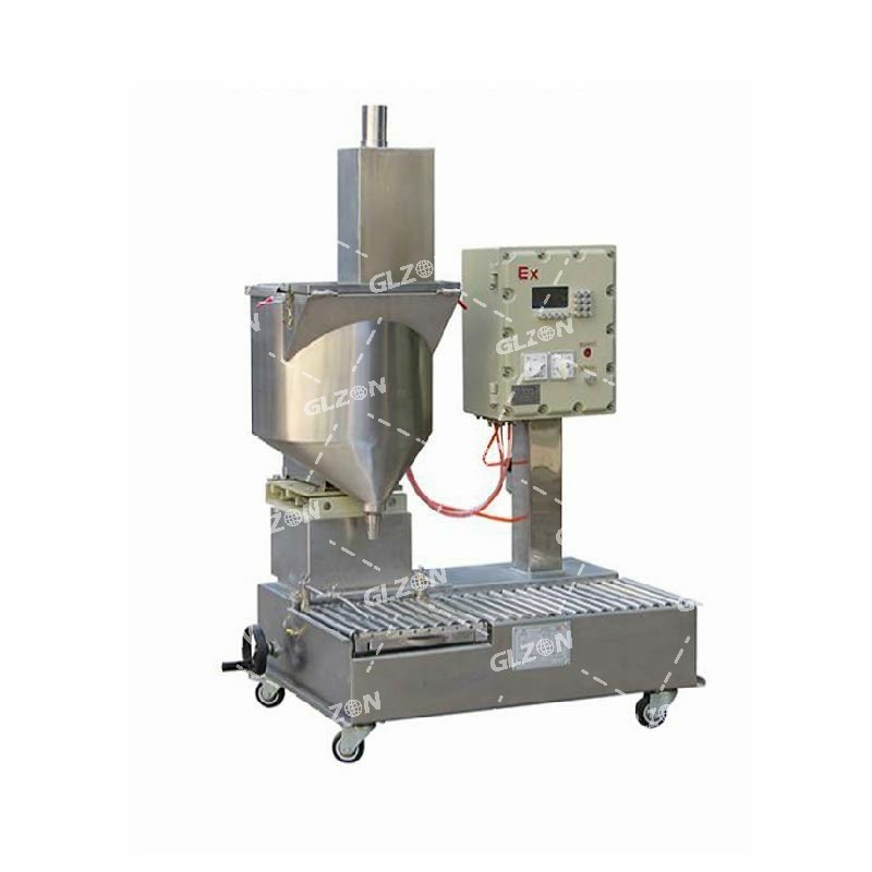 混合型裝桶機(jī)-5千克聚醚裝桶機(jī)