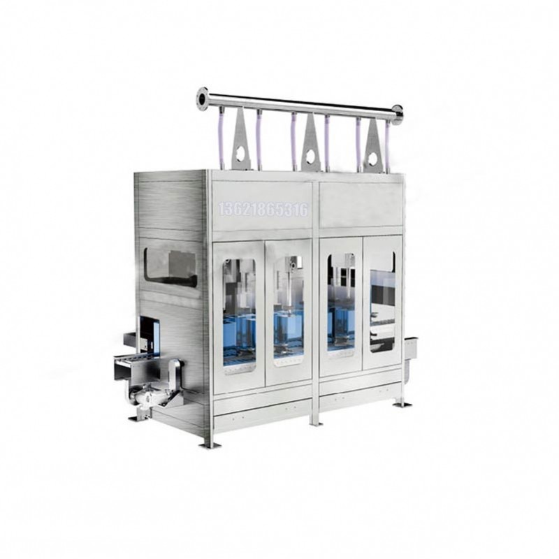 雙頭全自動灌裝機 18升HDPE桶傳動油灌裝機