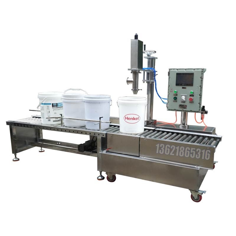 25升方桶單頭自動包裝機 洗滌用品包裝機