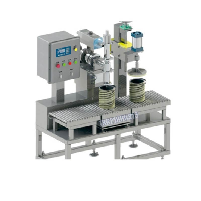 高速定量包裝線_5KG塑料桶機(jī)油潤(rùn)滑油包裝線