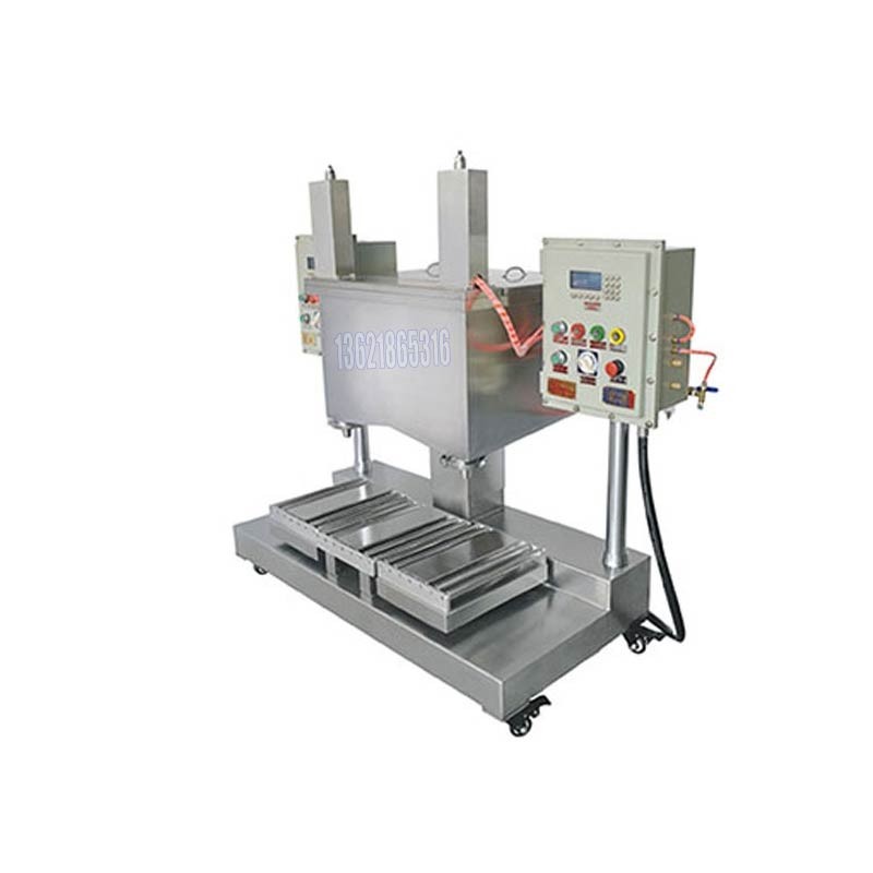 18LPP塑料桶香辣醬灌裝機(jī)-自動液體雙頭灌裝機(jī)