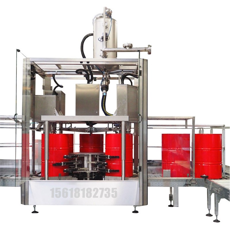 200L轉(zhuǎn)盤(pán)式灌裝機(jī)