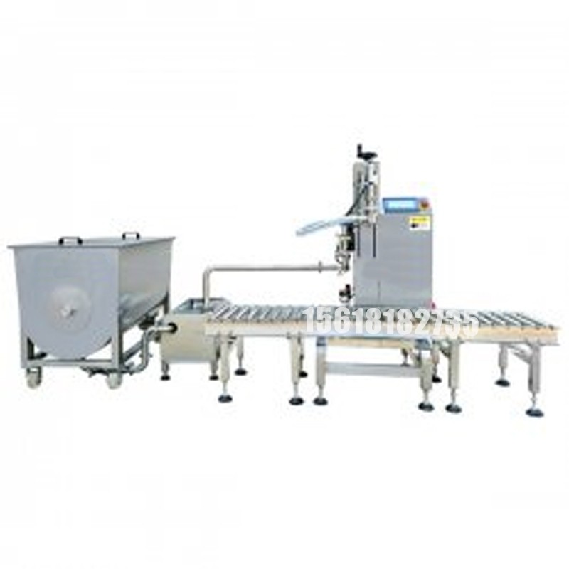 大桶稱重醬料灌裝機(jī)