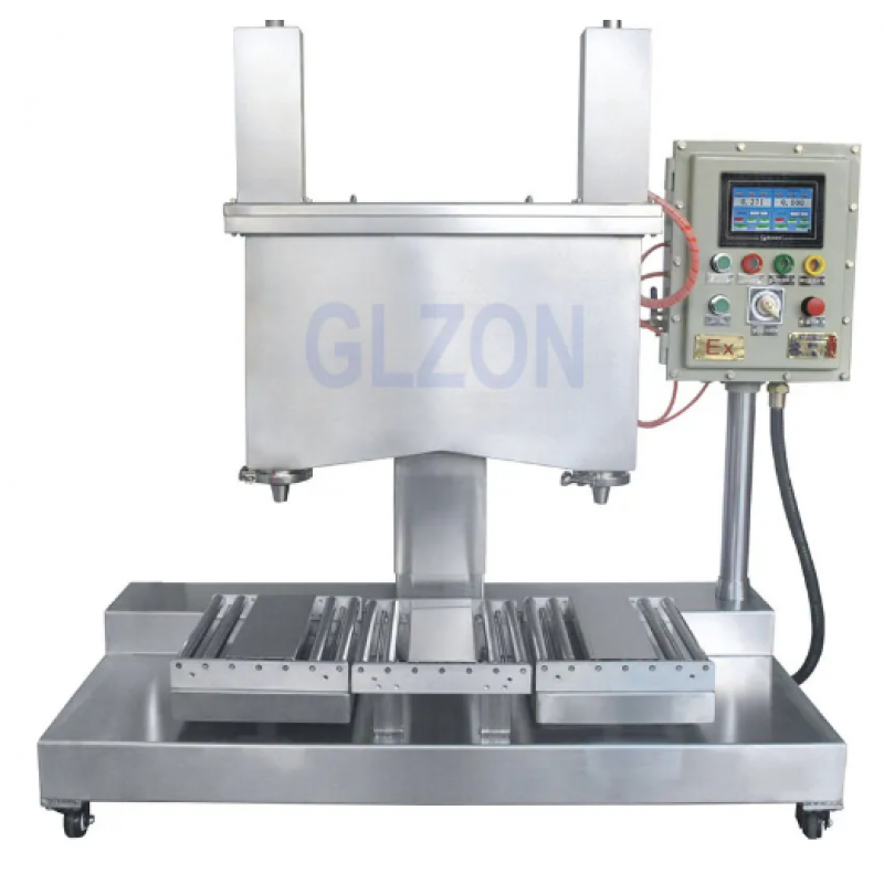 Compact Automatic Gel Weighing and Filling Machine for 25L