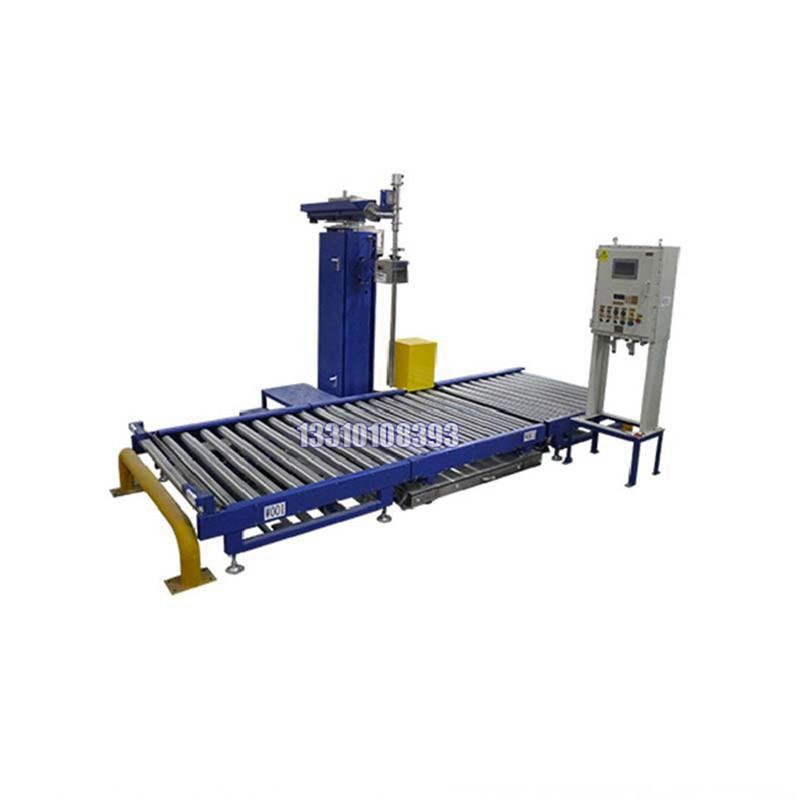 5L灌裝機-真石漆灌裝機-視覺尋址灌裝機