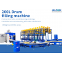 Fully Automatic Line Double-Head Emulsion 200L HDPE Drum Filling Machine
