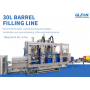 Fully Automatic Filling Line for 30L Explosion-Proof Lubricating Oil Solvent