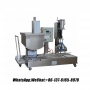 Semi-automatic Liquid Filling Machine Flowing Liquid Piston Type 20L Oil Filler Vegetable Oil Plastic Bag Juice Machine